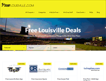 Tablet Screenshot of freelouisville.com